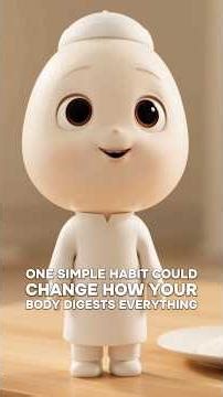 Chewing Your Food Properly 🍚 — A Simple Habit for Better Digestion