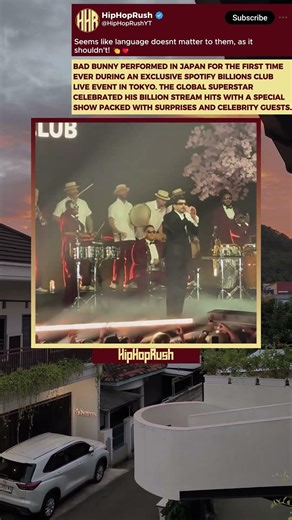 Bad Bunny Brings BILLION STREAM Hits To Tokyo And Fans Go Crazy