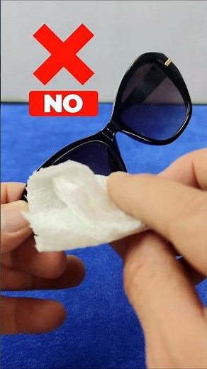 How to remove and clean scratches from glasses! An easy and practical method! #DoItYourself