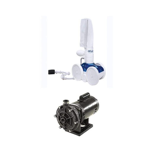 Polaris Booster Pump for Pressure Pool Vacuums and Vac-Sweep 280 Automatic Inground Pool Vacuum Combo - The Home Depot