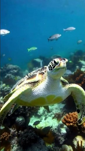 Most Beautiful Sea Life Compilation | Underwater Creatures | Cartoony Ocean Short 🐠✨ #sealife #short