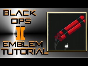 Call of Duty Black Ops 2 : Dynamite Emblem Tutorial