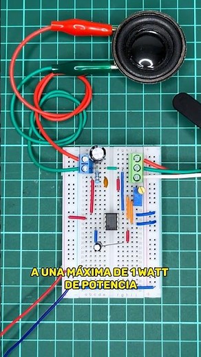 ¿Ya conocías el circuito integrado LM386? Un amplificador de audio de 1 Watt | #LaElectronicaGT