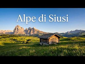 Alpe di Siusi 🏔️ Europe’s Most Beautiful Alpine Meadow | Dolomites 4K