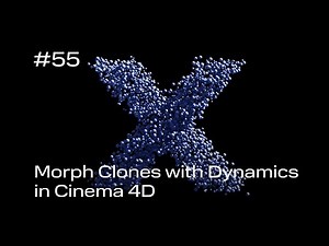 Cinema 4D Quick Tip #55 - Morph Clones with Dynamics in Cinema 4D (Project File on Patreon)