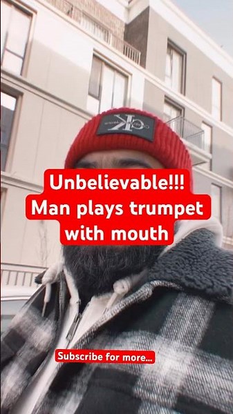 Tom and Jerry theme song trumpet by mouth | #music #funnyshorts #jazzmusic #tomandjerry #viralshorts