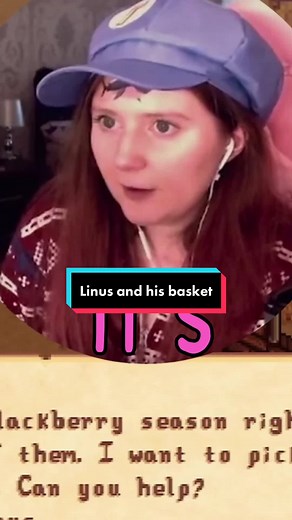 Ayudando a Linus en Stardew Valley