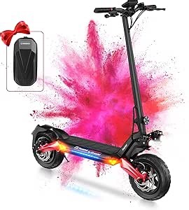 Circooter Raptor Electric Scooter Adult with Smart APP, 800W Motor, 28 Mph Top Speed, 25 Miles Range, 10 inches All Terrain Tires Off Road E Scooter, Dual Charger Ports & Storage Bag - Raptor