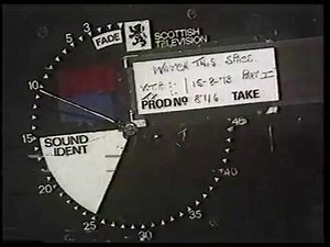 STV SMPTE Color Bars | Scottish Television “VT Clock” | STV (Warped, 1973)