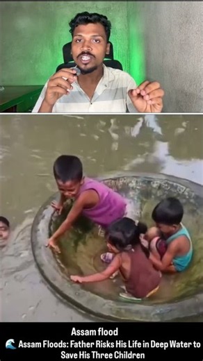 A Father's Ultimate Sacrifice: Braving the Assam Floods