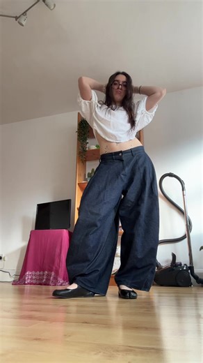 Sunfish jeans make ur day better just saying 🤷‍♀️ madebyaine.co.uk #sustainablefashion #fashiontiktok #baggyjeans #outfitinspo #fitcheck
