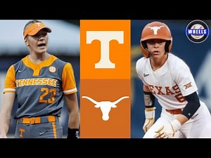#2 Tennessee vs #3 Texas Highlights | 2024 College Softball Highlights