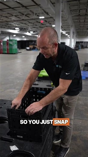 Fold-Down Front Crate | Easy-Access Storage for Any Space