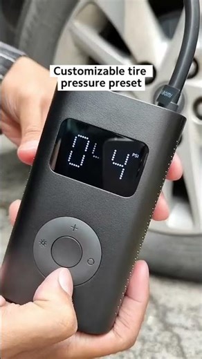 Flat tire on the road? Inflate fast with the Xiaomi Mijia Portable Air Compressor