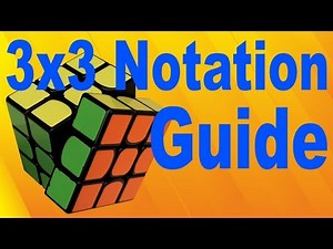 Complete 3x3 Notation Guide (Slices, Rotations, etc.)