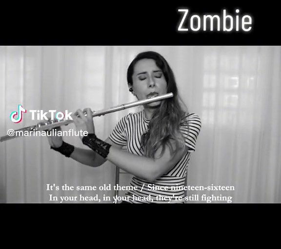 Zombie - The Cranberries- Flute cover#instrumental #zombie#flautatransversal #musician #song #flautista #coverbrasil #coversong #fluteplayer #fluteinstrumental