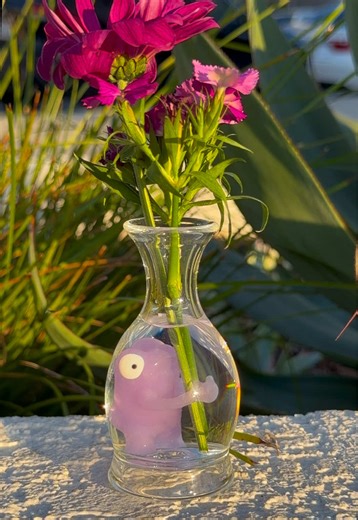 Introducing the Color-Changing Purple Frog Flower Vase