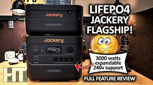 Jackery 2000 Plus 3000W LiFePO4 modular UPS solar generator power station review
