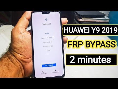 Huawei Y9 2019 FRP Bypass 2024 just 2 minutes with trick| Google Account Remove Without PC