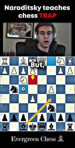 Chess Trap: Bishop Before Move Explained by Naroditsky