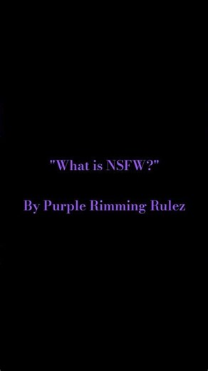 what is NFSW, by Purple #funny #memes #wario #mario