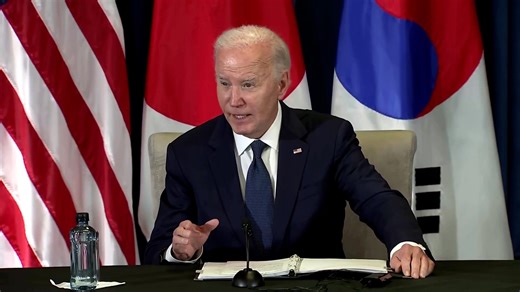 President Biden said he believed this would be his last trilateral meeting as president with this group. | USA TODAY