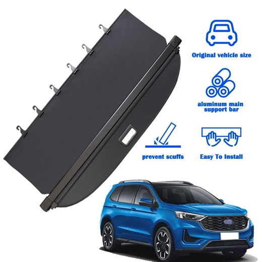 For Ford Edge Cargo Cover Trunk Retractable Parcel Rack Waterproof Shield Privacy Cargo Cover Auto Parts 2015-2021 - AliExpress 34