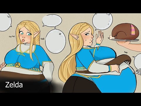 Zelda Eats More Dubious Food (Comic Dub)