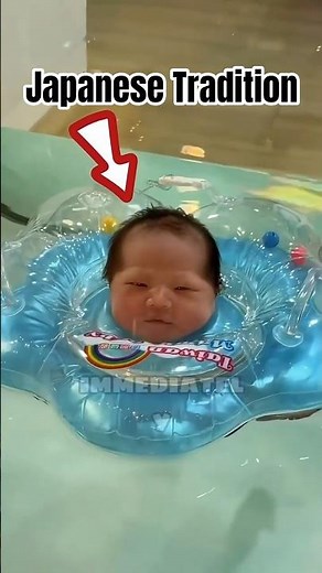 Japanese Baby Birth Tradition: Floating in Water for Comfort | Moments Media