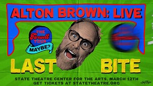 Get ready for an evening of culinary mayhem, laugh-out-loud humor, music, and live, potentially dangerous, culinary demonstrations with Alton Brown Live! Don’t miss this chance on March 12th at the State Theatre in Easton, PA. Get your tickets to Alton Brown Live: Last Bite at https://statetheatre.org/events/alton-brown-live-last-bite. | State Theatre Center for the Arts