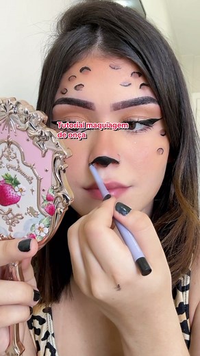 Tutorial maquiagem de onça