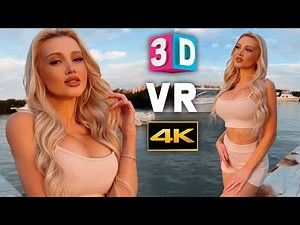 [VR 3D 4K] The Sunset View - YesBabyLisa