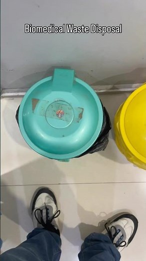 Biomedical Waste: How to Dispose of it SAFE! ⚠️ #BiomedicalWaste #MedicalWaste #BiohazardSafety