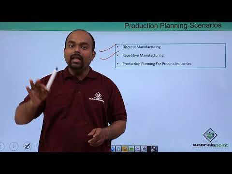 SAP PP - Production Planning Scenarios