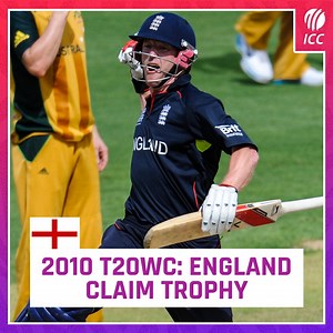 17M views · 162K reactions | History for England on this day in 2010 gbeng Relive the glory of Paul Collingwood's side beating bitter rivals Australia in the #T20WorldCup final in Barbados  | ICC - International Cricket Council | Facebook