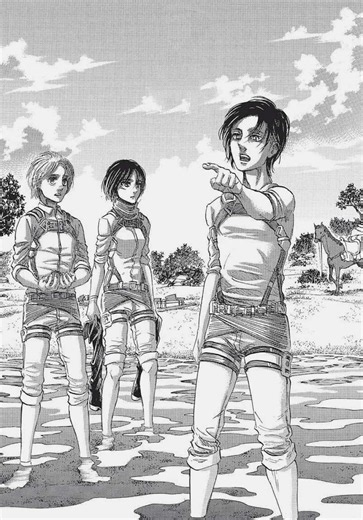 في بعد شخصيات ثانيه👆🏻 #aot #attackontitan #هجوم_العمالقة #اتاك #اتاك_اون_تایتن