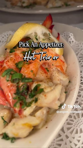 Don’t have Plans for Valentine’s weekend? Don’t worry we got you all weekend long at Angie’s Seafood. Our Dinner for Two is available February 13th 14th❤️🩵 and 15th! Two entrées, one appetizer, two cocktails and dessert! Check the comments for details! Reservations highly recommended 💕 📍 1727 E. Pratt St., Baltimore, MD #datenight #seafood #valentinesday @Angie#angiesseafoodBALTIMORE