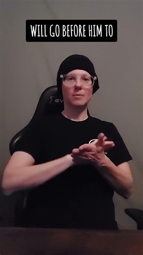 Bible Verse Of The Day- ASL/ENGLISH- Psalm 85:13