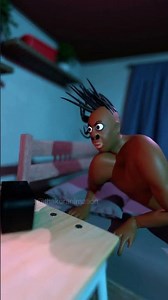 Waking up before the alarm be like😂#shorts #fyp #animation #explore #foryourpage