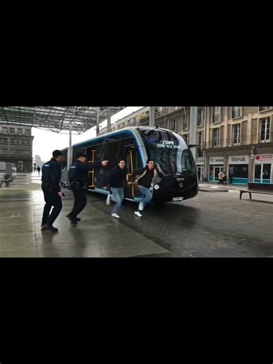 y'a les contrôleurs dans le N1 à la gare #bus #fyp #drole #france #amiens