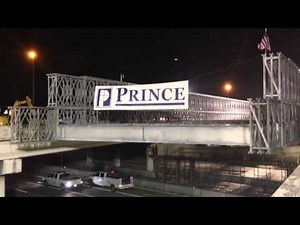 ACROW Temporary Bridge Construction and Placement