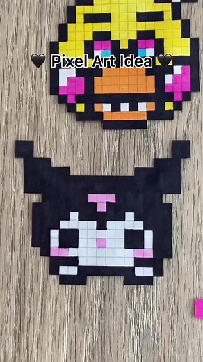 Cómo hacer arte en pixel de Kuromi fácilmente