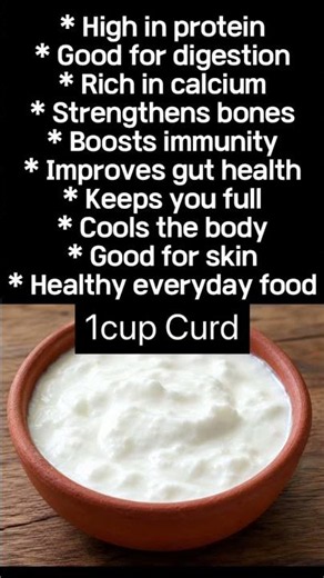 Curd Benefits 10 Amazing Health Benefits of Dahi | High Protein Food #food #healthylifestyle #viral