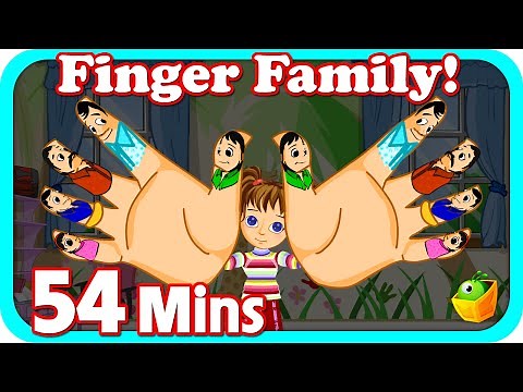 Finger Family Dance Rhymes| Plus Lots More Kids Nursery Rhymes| 54 Minutes Compilation from Magicbox