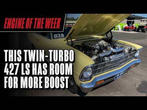 Kevin Partin's Twin-Turbo 427 cid LS Engine