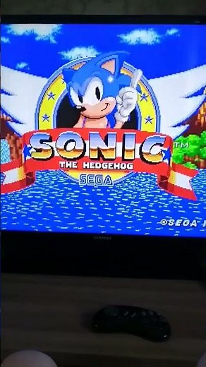 Sonic the Hedgehog: Title Screen