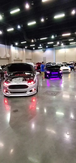 Modified Ford Fusion Showcase at SimplyClean ATL Event