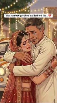 “Today… a Father Is Losing His Little Girl 👧🏻💔| Bidai Emotional Moment #shortsfeed #shorts #wedding