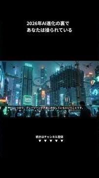 【2026年最新】AIに支配される前に知るべき真実｜フィルターバブルと失われる人間性の境界線 (Shorts)