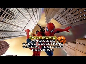 Spider-Man 3 (2007) - Main Menu DVD
